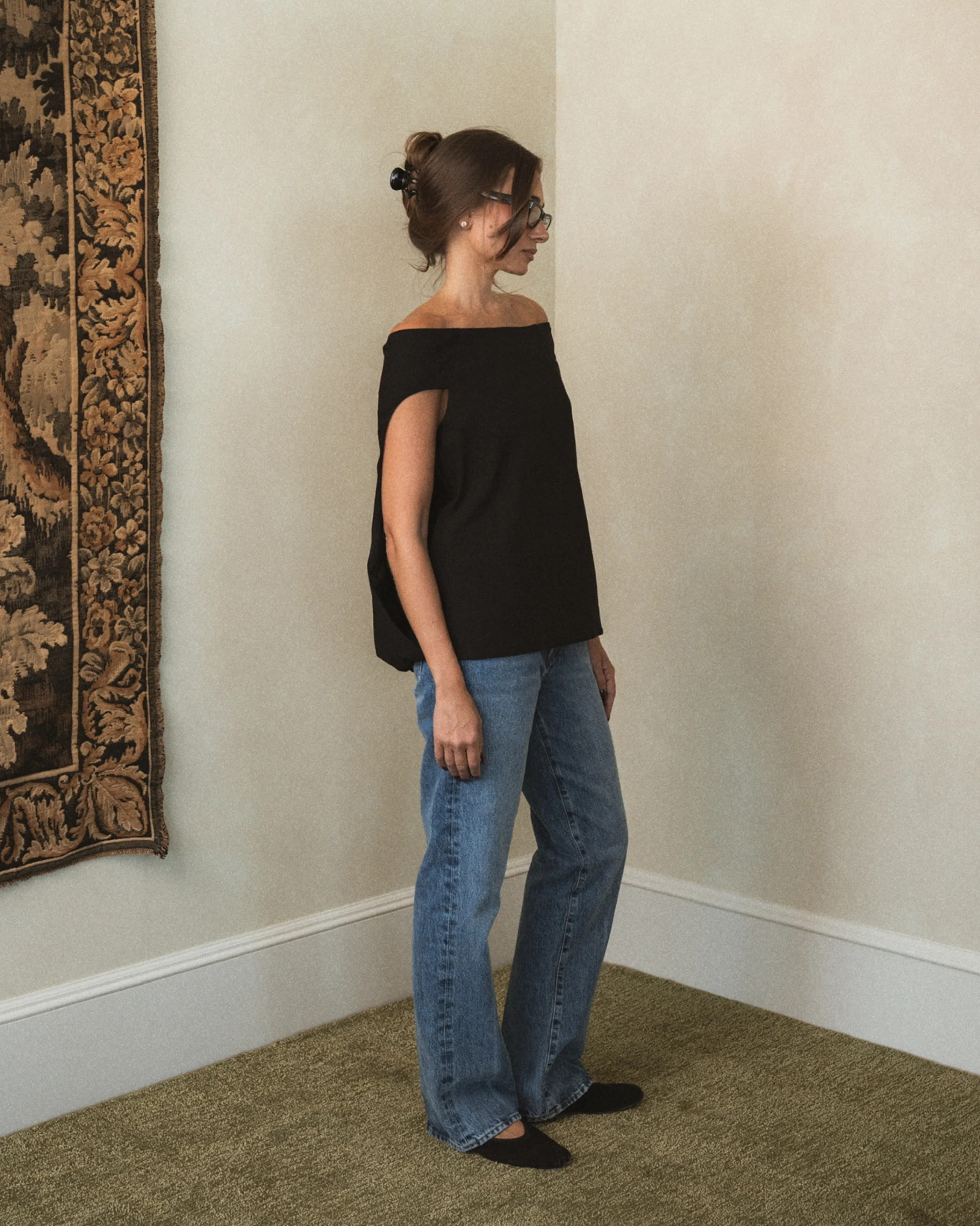 Off Shoulder Cape Top | We Wore What