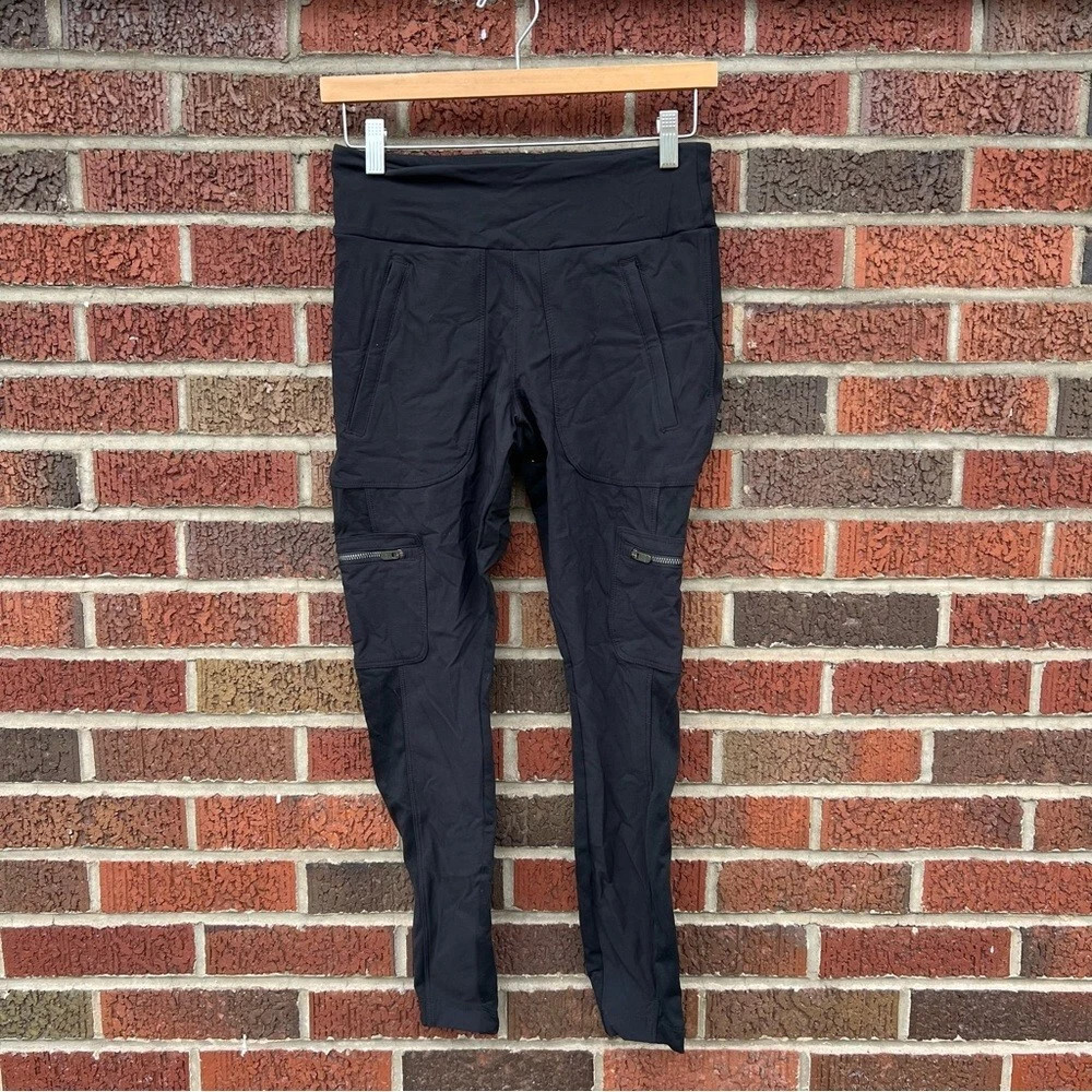 Athleta Black Cargo Utility Leggings | eBay US