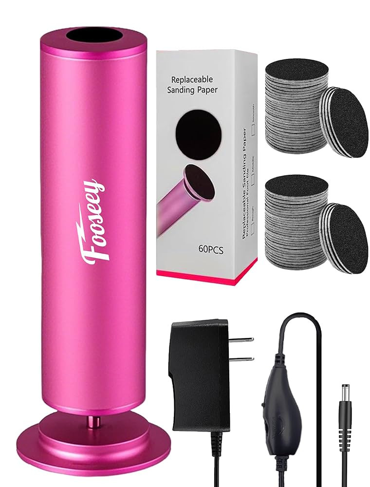 Electric Foot File Tool - Callus Remover for Feet (FSA or HSA Eligible), Professional Pedicure Ma... | Amazon (US)