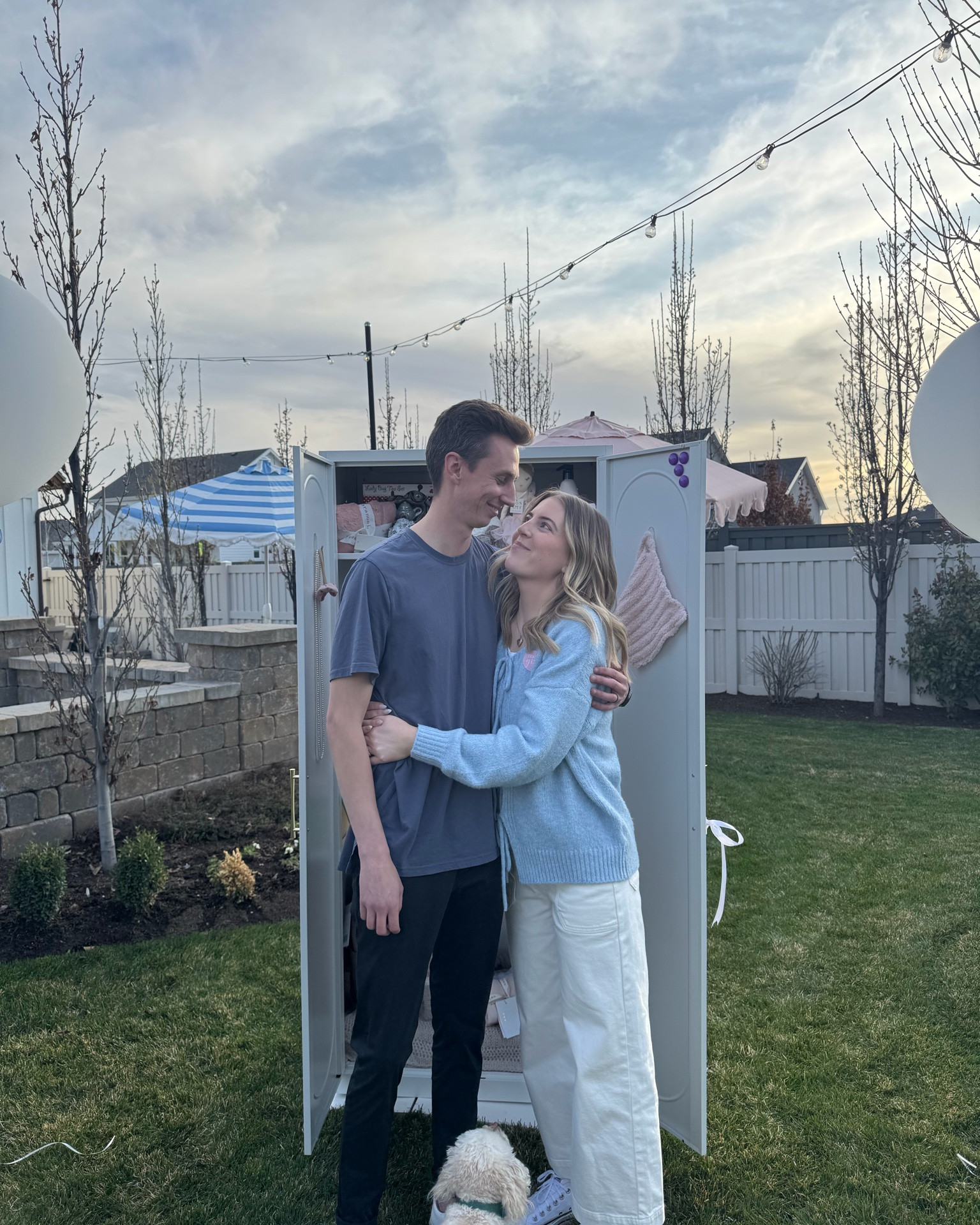 Our cute little closet gender reveal! This was such a fun way to do it!

Linked the closet we got that we now use in our home!

White jeans are from Altar’d State.

#LTKmomlife #LTKdayinmylife #LTKstorytime