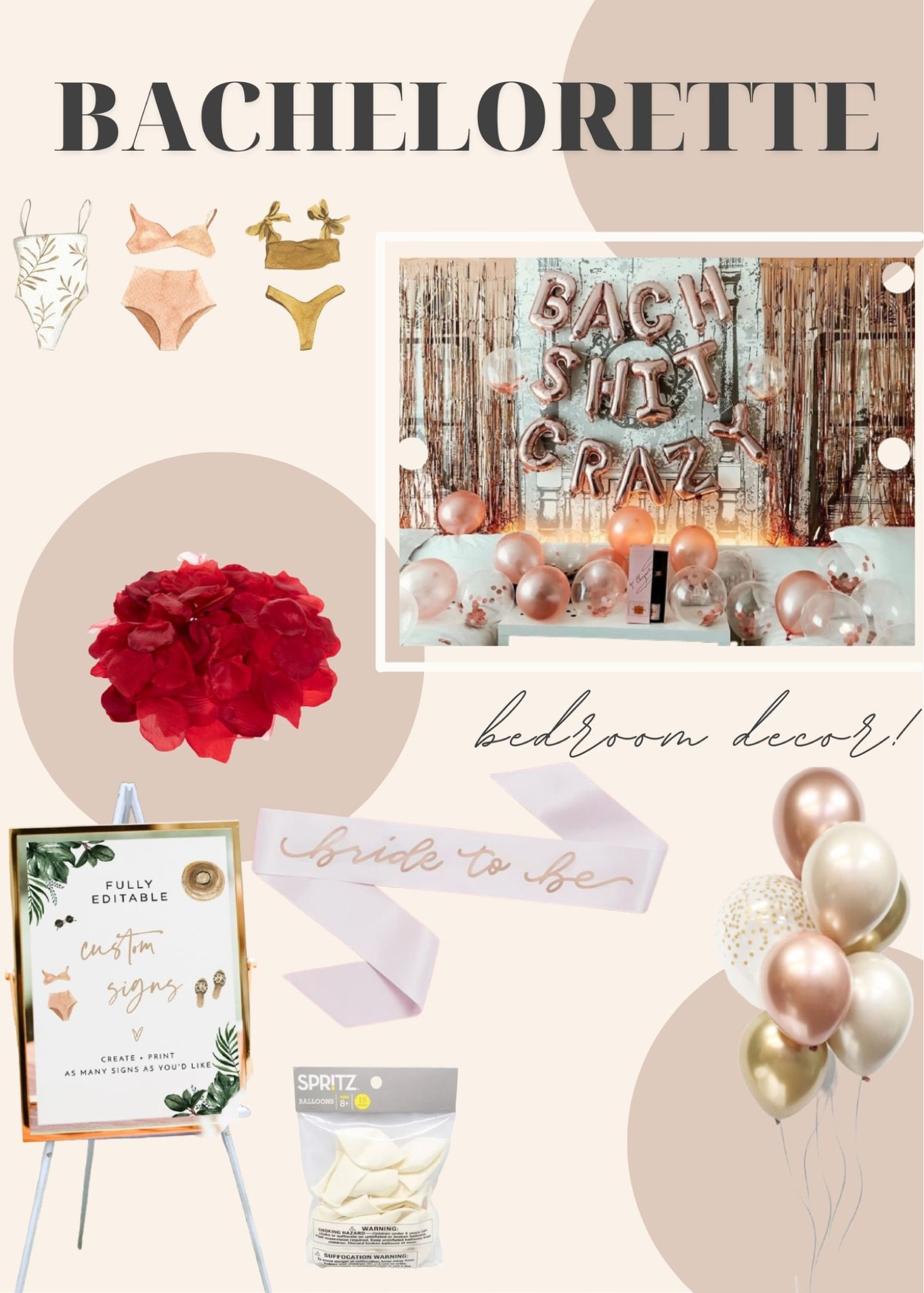 Tropical neutral bachelorette decor.. CONTINUED! 

#LTKstyletip #LTKparties #LTKtravel