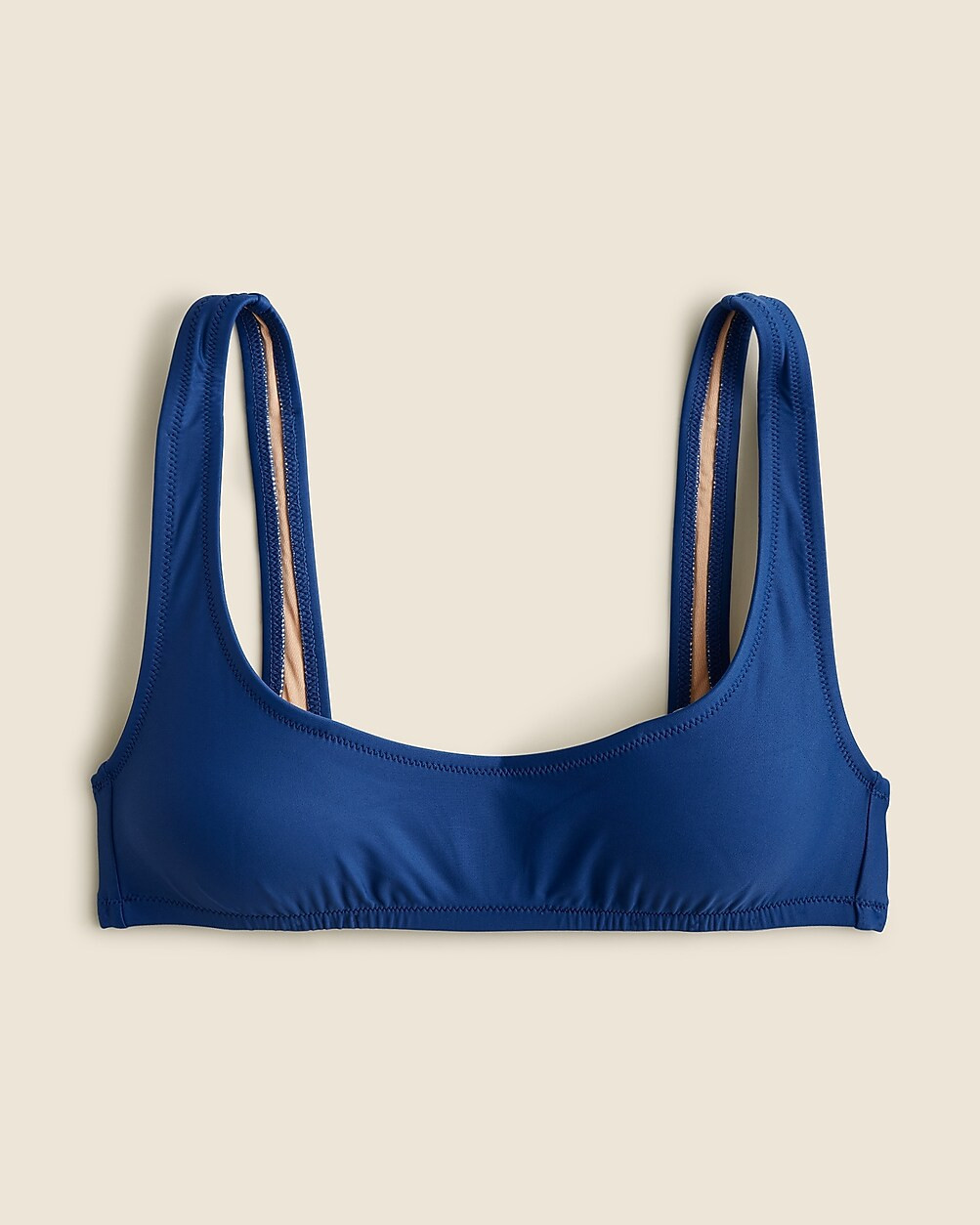 Scoopneck bikini top | J. Crew US