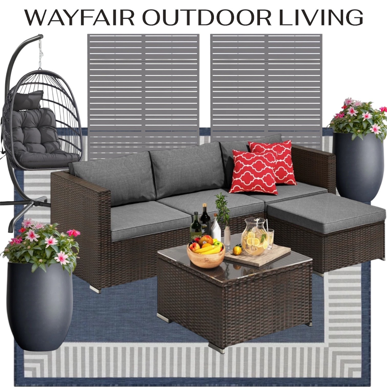 💜Wayfair outdoor living. Tax Refund Sale up to 70% off and free shipping. 




Way day deal, Wayfair home finds, Wayfair sale, Wayfair deals, Wayfair area rug, Wayfair outdoor furniture, patio furniture, outdoor rug, outdoor privacy wall, outdoor privacy screen, outdoor seating group, outdoor sectional, outdoor sofa, outdoor string lights 

#LTKHoliday

#LTKStyleTip 

#LTKFamily

#LTKSaleAlert #LTKHome #LTKSeasonal