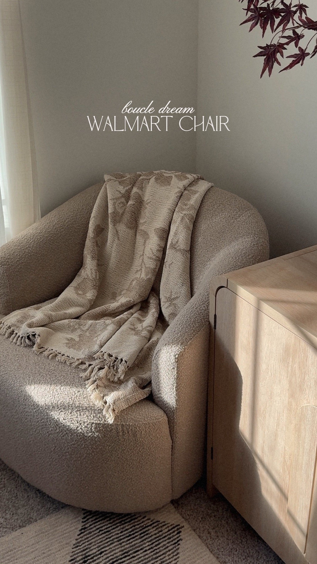 This swivel chair from Walmart is a boucle dream! It’s seriously stunning and under $185! 🤎

#LTKSeasonal #LTKHome