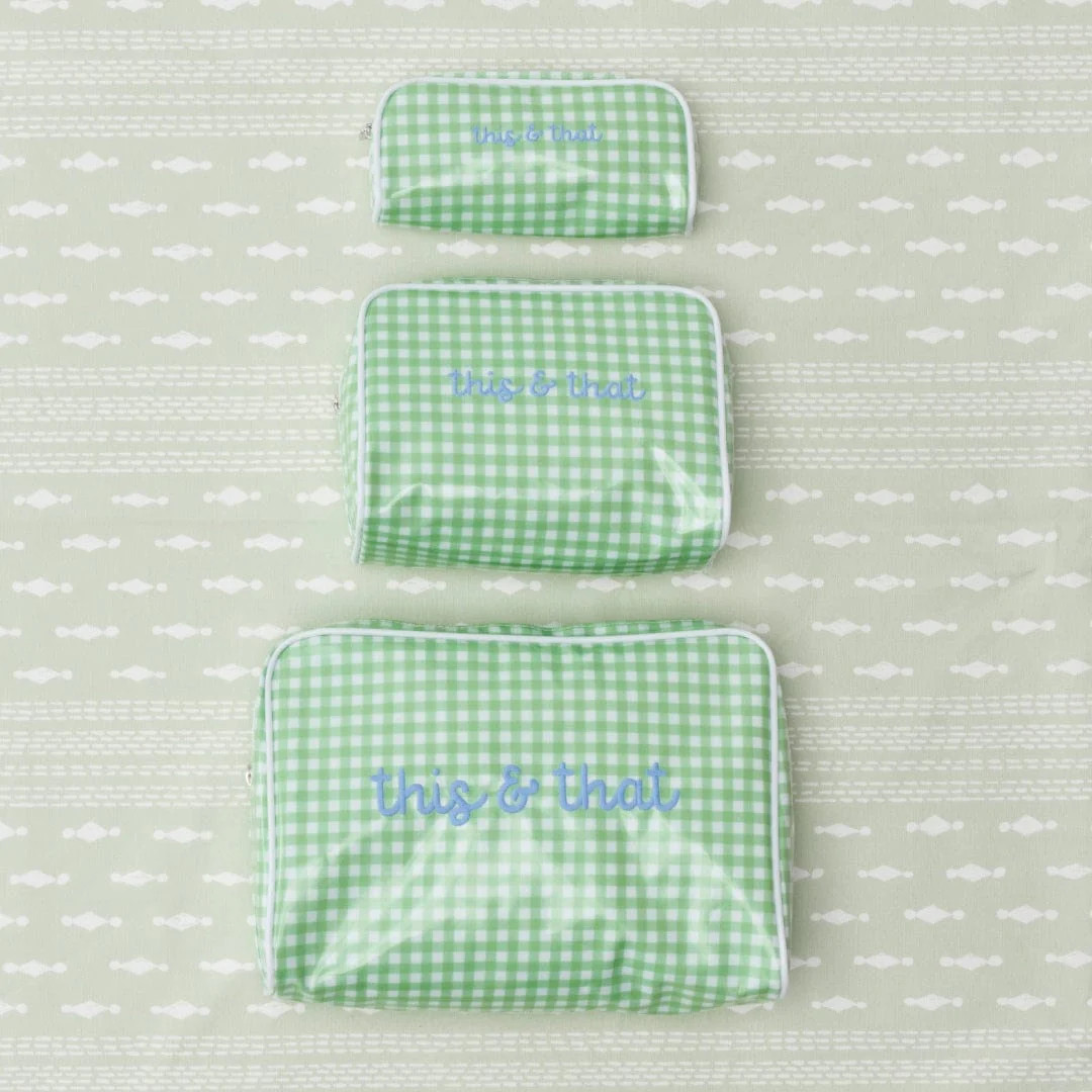 Small Patterned Toiletry Bag | Weezie Towels | Weezie Towels