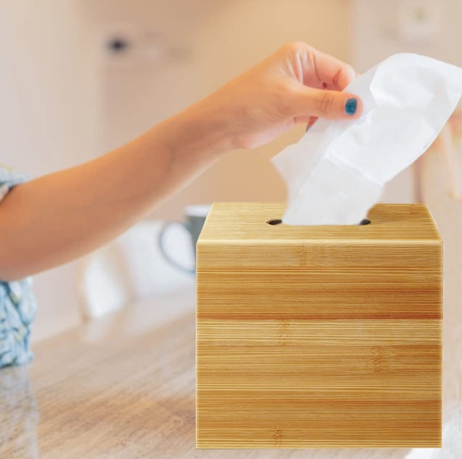 Wooden tissue box cover.

#LTKunder50 #LTKhome