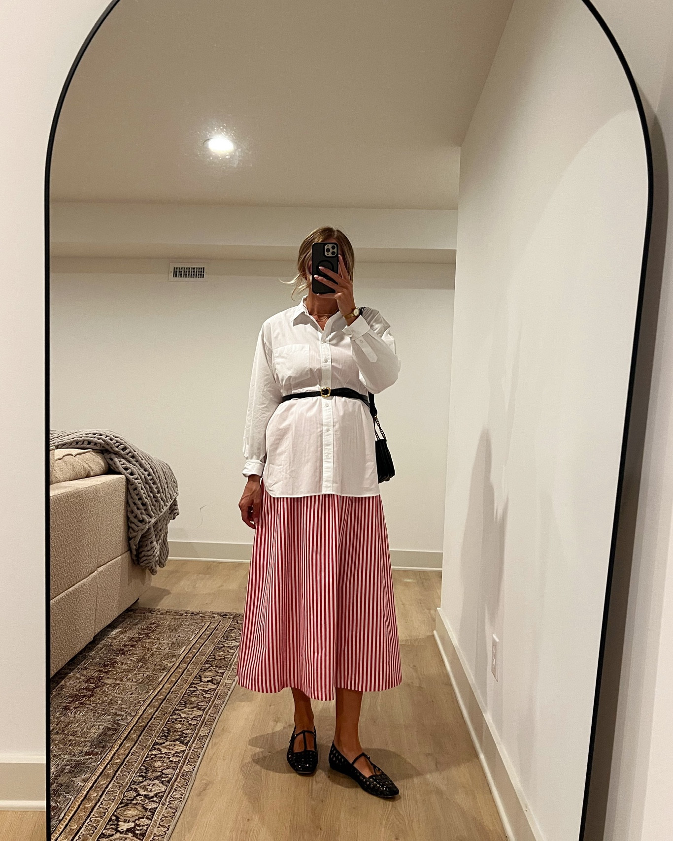 This dress has endless layering options! I’m wearing a small tall and didn’t need to size up for pregnancy. I sized up to a medium in the button-down for an oversized fit.

#LTKootd #LTKBump #LTKTravel