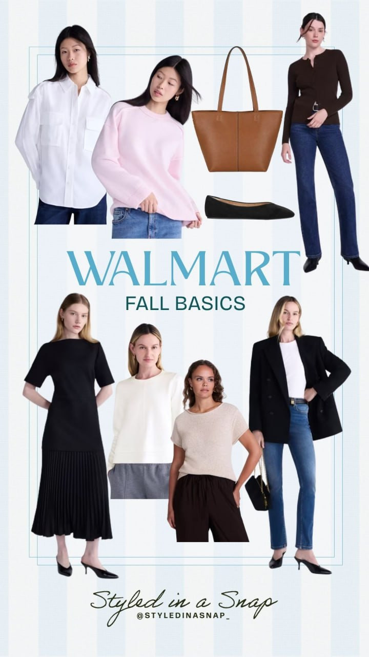 Walmart fall basics 🍂 The foundation pieces you need to build every fall outfit.

// Fall Basics, Walmart Fall Fashion, Walmart Fashion Finds, Walmart Womens Fashion, Walmart Fall Outfits
 

 #LTKgrwm #LTKootd #LTKSeasonal