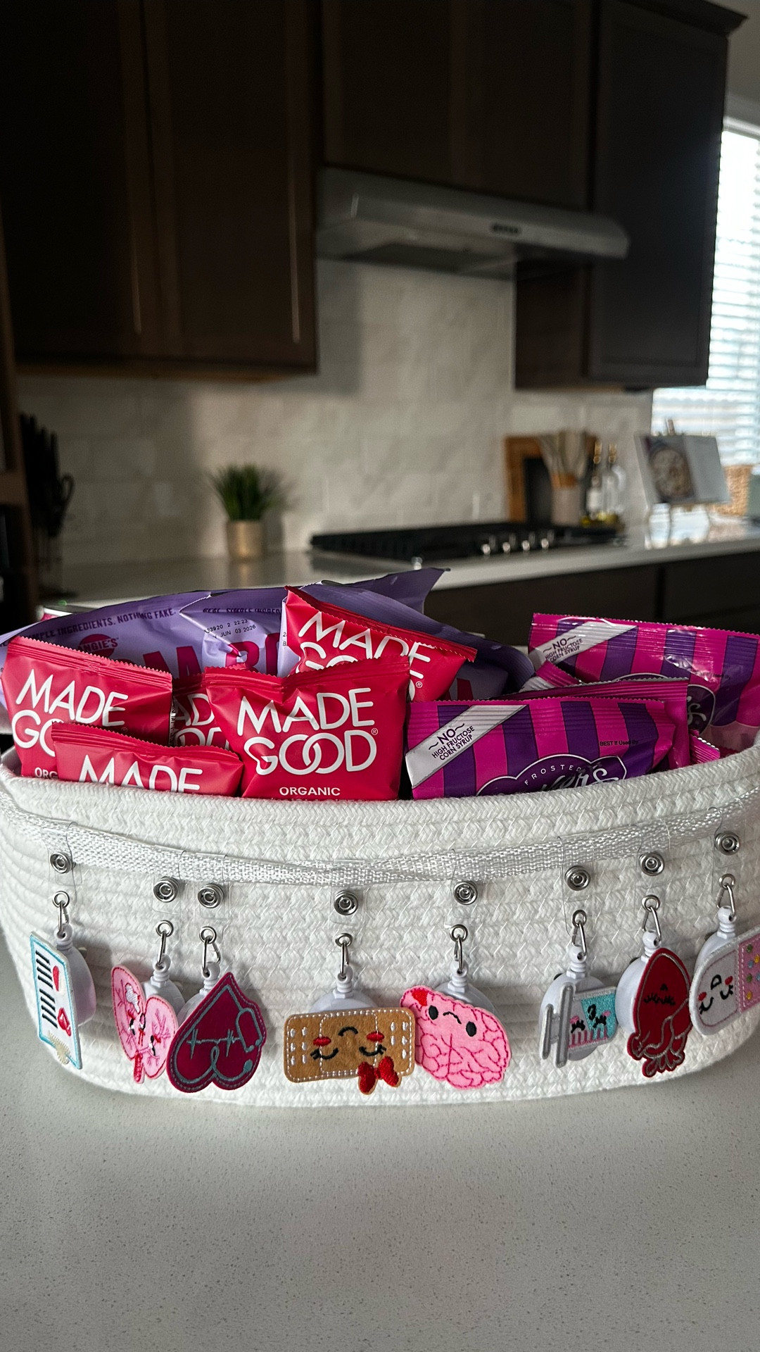 Pink themed appreciation gift baskets for my labor & delivery nurses/ team.💖✨

The nurse badges are my favorite item in here🥹😍

#LTKmomlife #LTKBaby #LTKBump