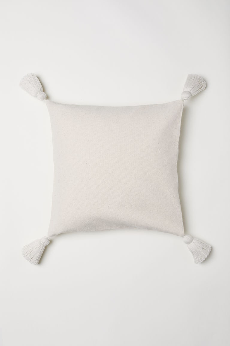Cushion Cover with Tassels | H&M (US + CA)