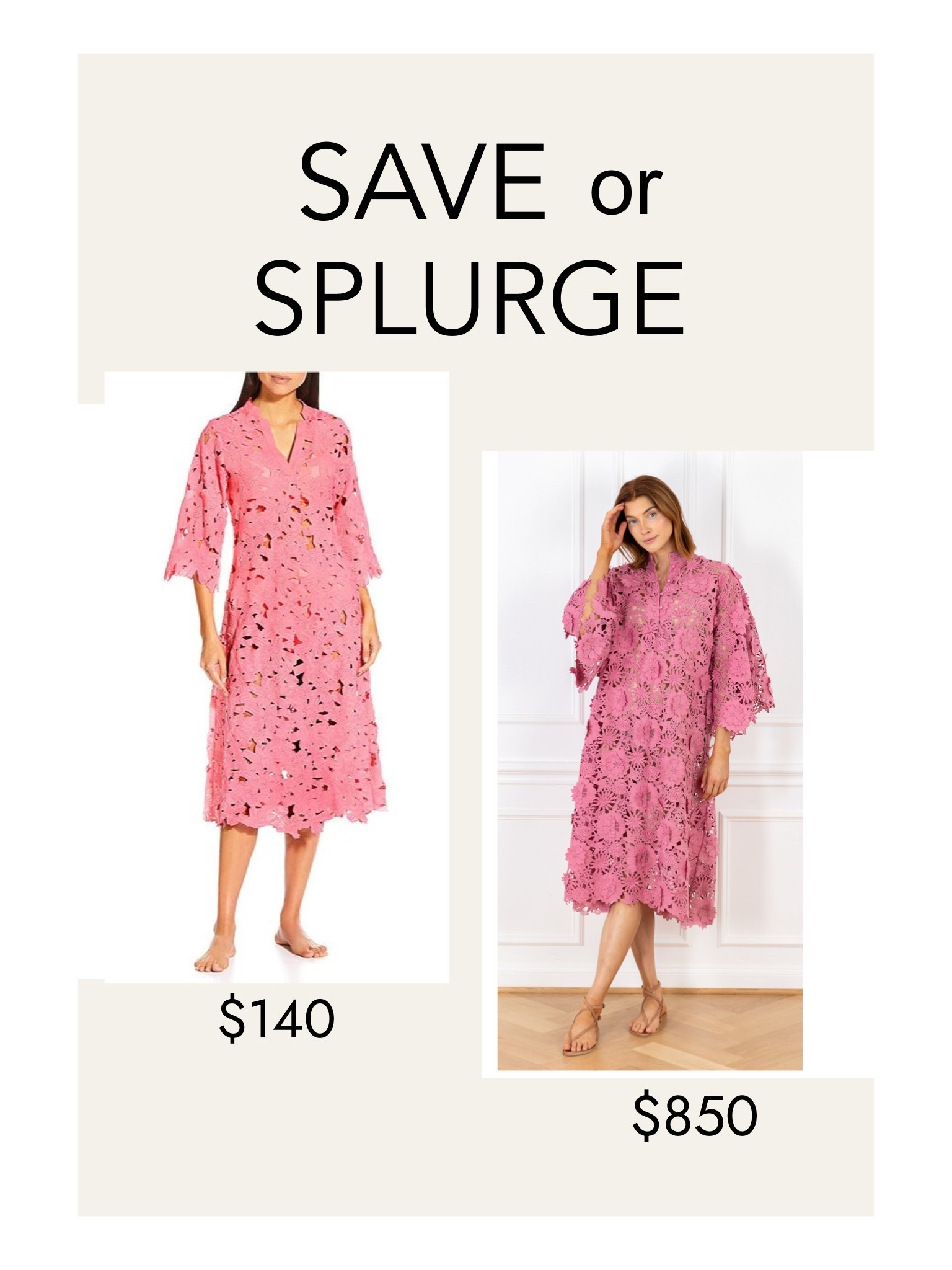 Caftan/ swim cover up save or splurge. 

#LTKOver40 #LTKStyleTip