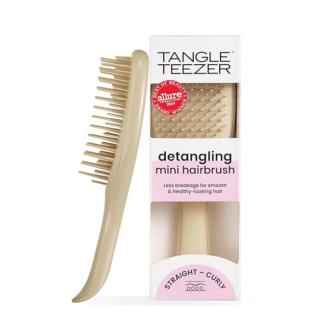 Tangle Teezer Ultimate Detangler Hairbrush, Eliminates Knots & Reduces Breakage, Mini Hair Brush ... | Amazon (US)
