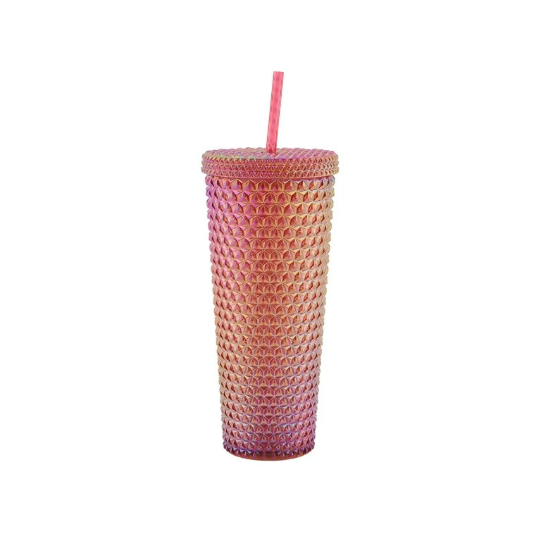Way to Celebrate 26 ounce Plastic Tumbler, Pink | Walmart (US)