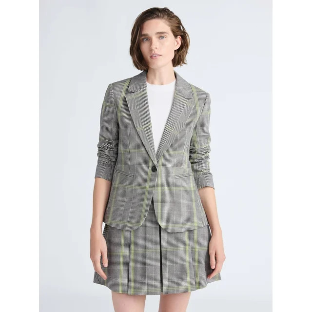 Free Assembly, Missy's Jacket, Single Breasted Blazer, Sizes XS-2XL | Walmart (US)