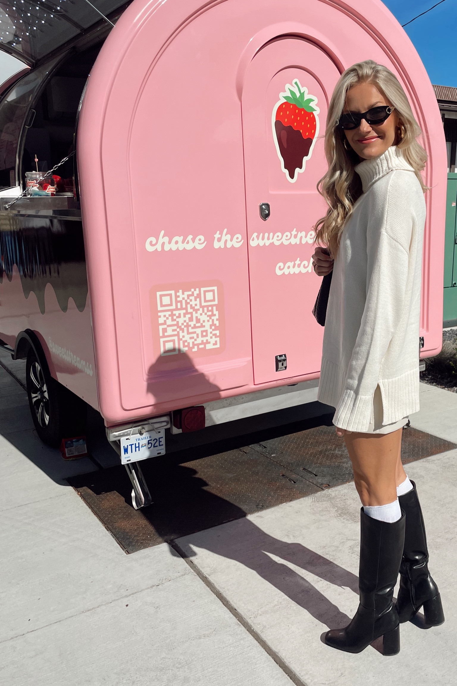 Fall Outfit. Sweater size S, Skirt size 0, boots size 7

#LTKautumn