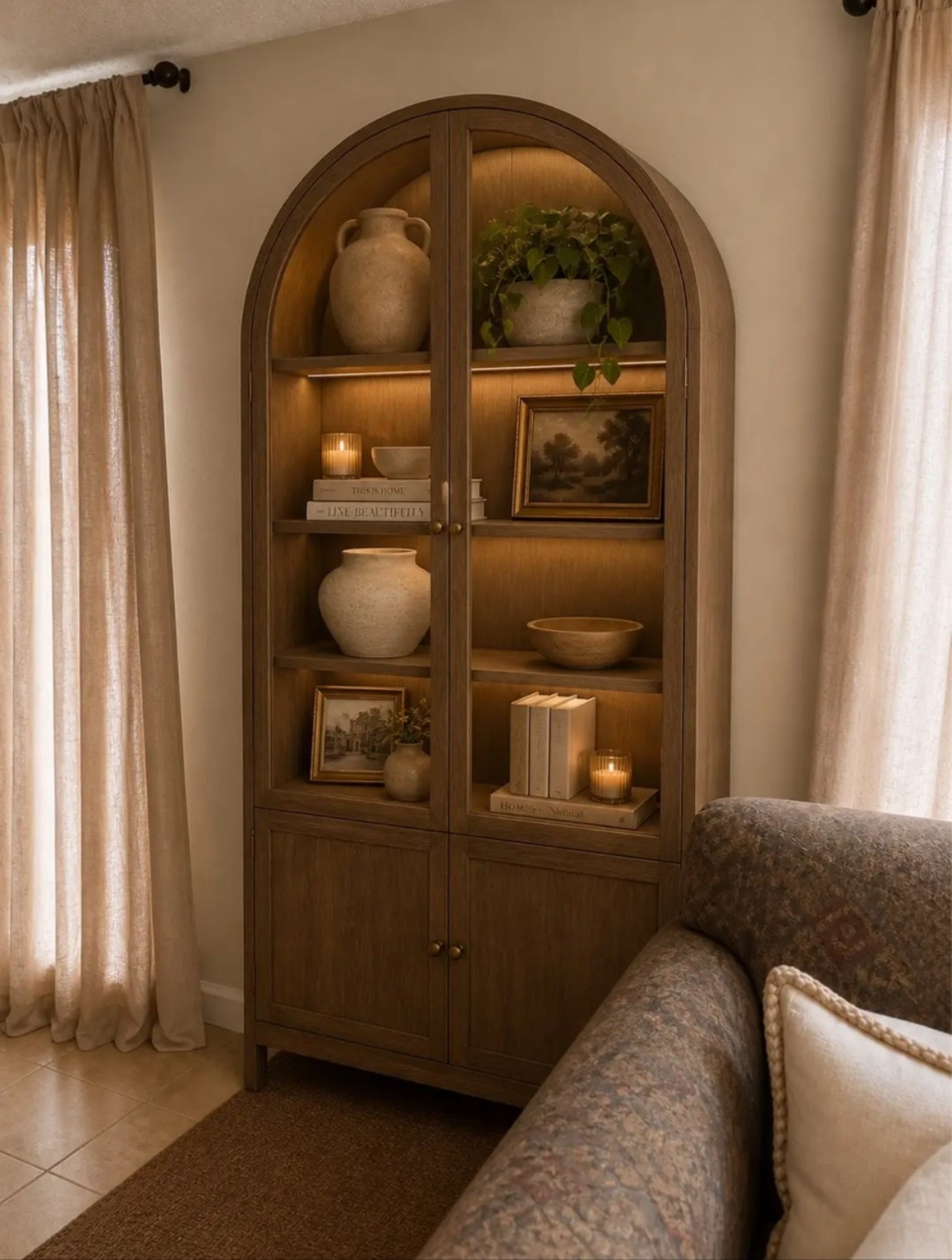 Similar arch cabinet

#LTKHome
