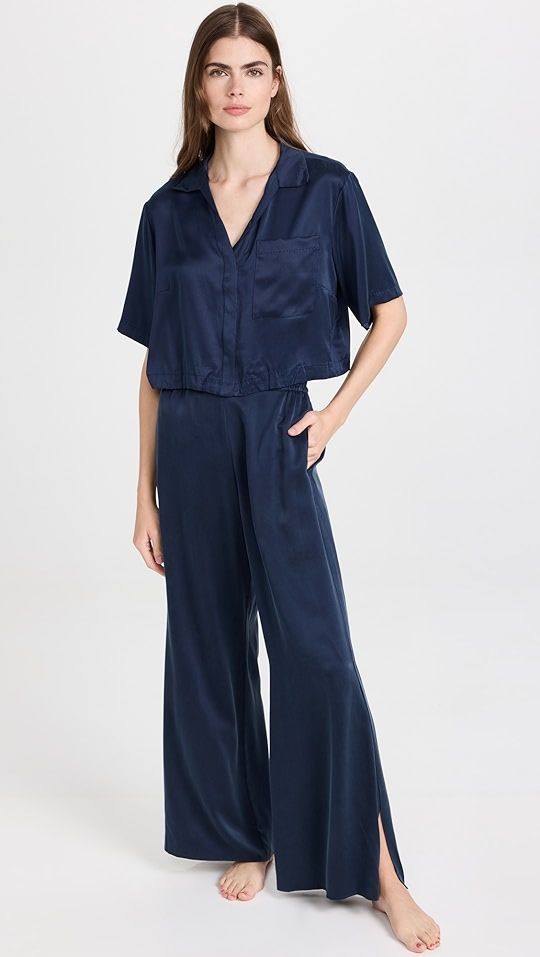 Lunya Washable Silk High Rise Pant Set | SHOPBOP | Shopbop
