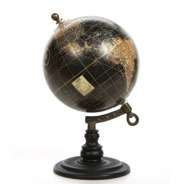 Better Homes & Gardens 5" Geographic Globe, Black - Walmart.com | Walmart (US)