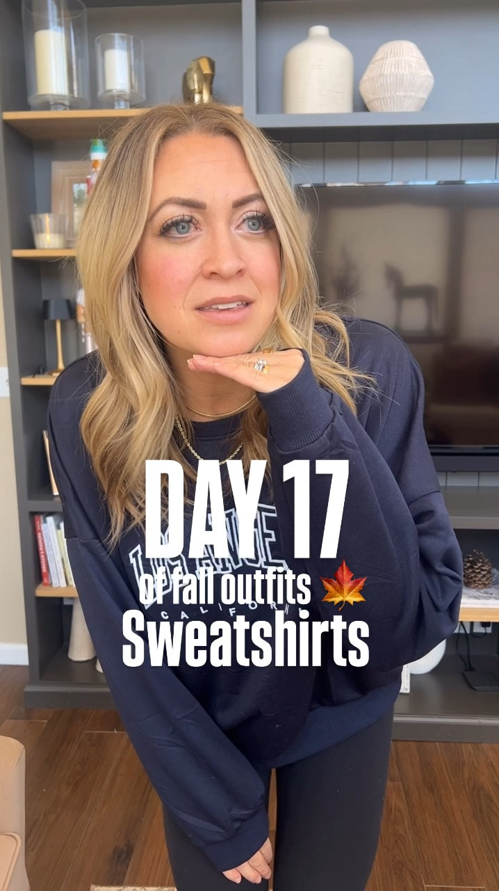 Sweatshirts styled 5 ways! 