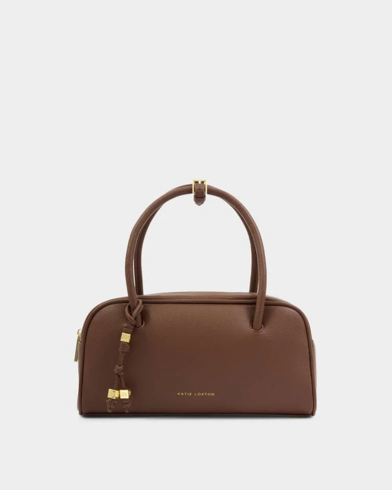 Hadley Bowling Bag in Dark Chocolate | Katie Loxton Ltd. (UK)