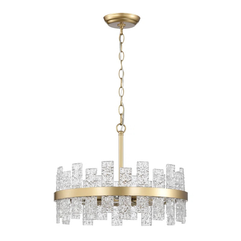 Kaan 6 - Light Dimmable Drum Chandelier | Wayfair North America