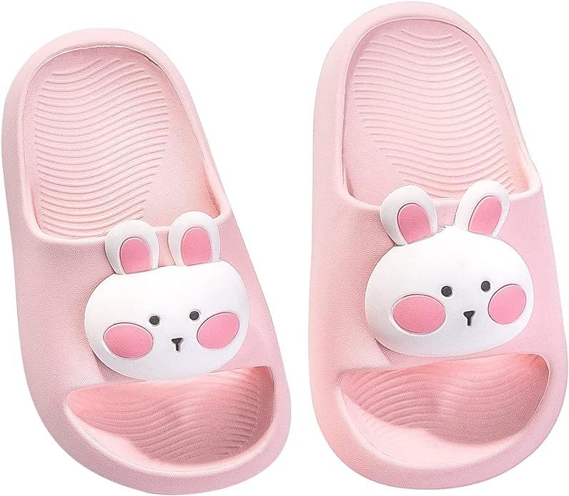 Bunny Toddler Slides Slipper Unisex Child Boys & Girls Slide Sandals for Kids Flip Flops Comfy Sh... | Amazon (US)