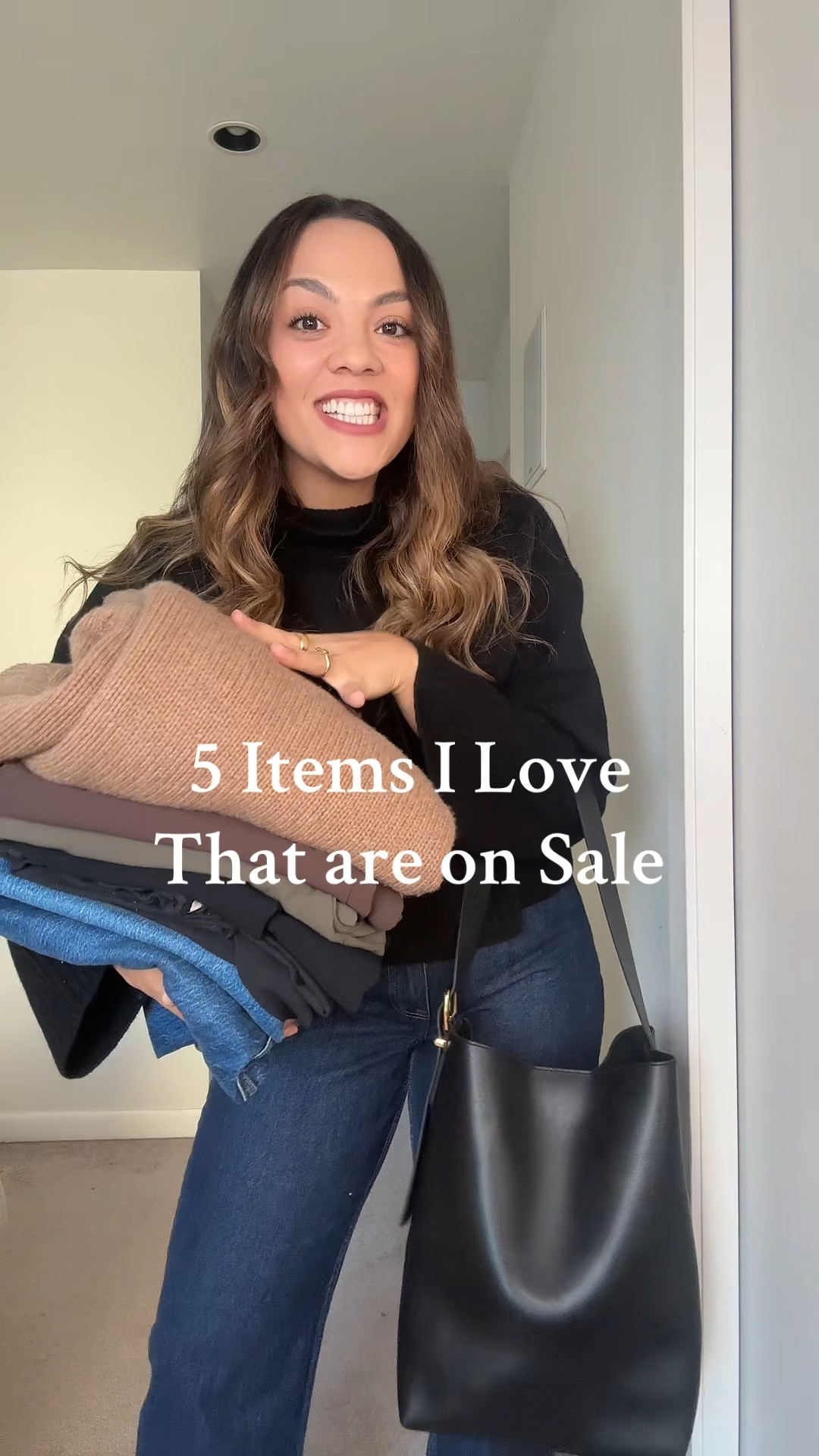 Five items that I love that are currently on sale!

1. Abercrombie jeans: the first jeans that I’m wearing are the high-rise loose jeans, and the second jeans that I’m wearing are the vintage straight jeans. I have both jeans and a size 29 long.
2. Natural fibre sweaters: my black cropped turtleneck sweater is from reformation, and the tan oversize knit sweater is also from reformation. Both sweaters are 100% wool and a size large.
3. Madewell leather tote bag: this is a leather bucket bag or tote. That is great quality and looks like an upscale tote bag. It carries a lot and looks chic!
4. Abercrombie Sloane pants: these are a high-rise tailored pants. With the sale and stackable code they are a great price point! I have a size 29 long.
5. The Aritzia Lodge Pants: these are a pull on pair of pants with a tie waist. They are very, very comfortable, and they do not need to be ironed. I have all of them in a size medium.


#LTKcanada #LTKstyletip #LTKsale