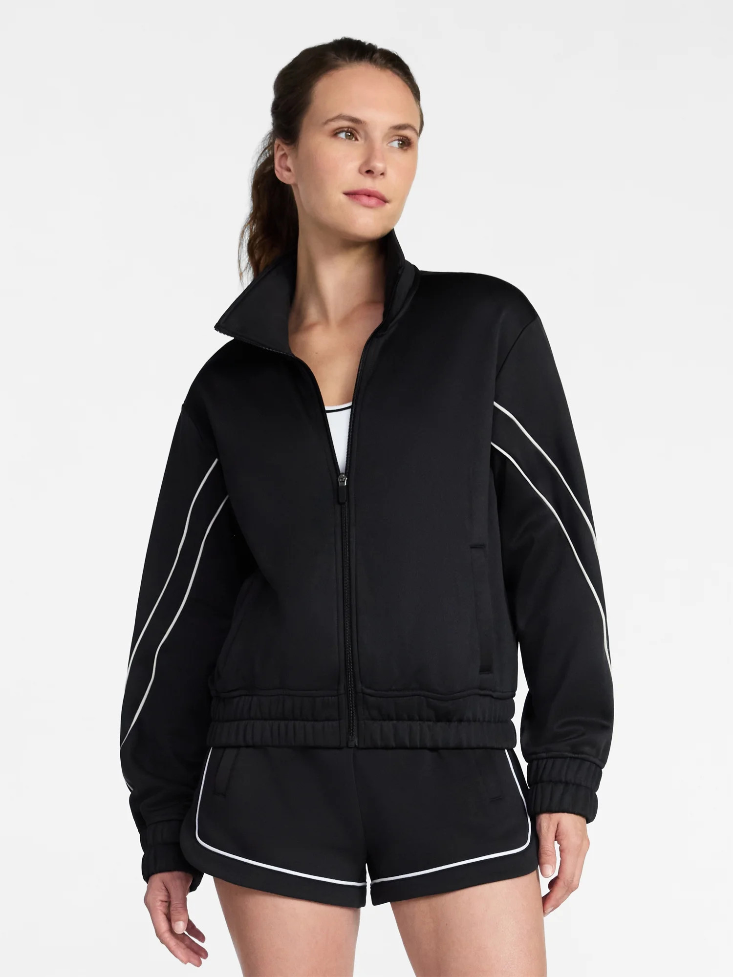 Avia Women's Midweight Track Jacket, Sizes XS-XXXL | Walmart (US)