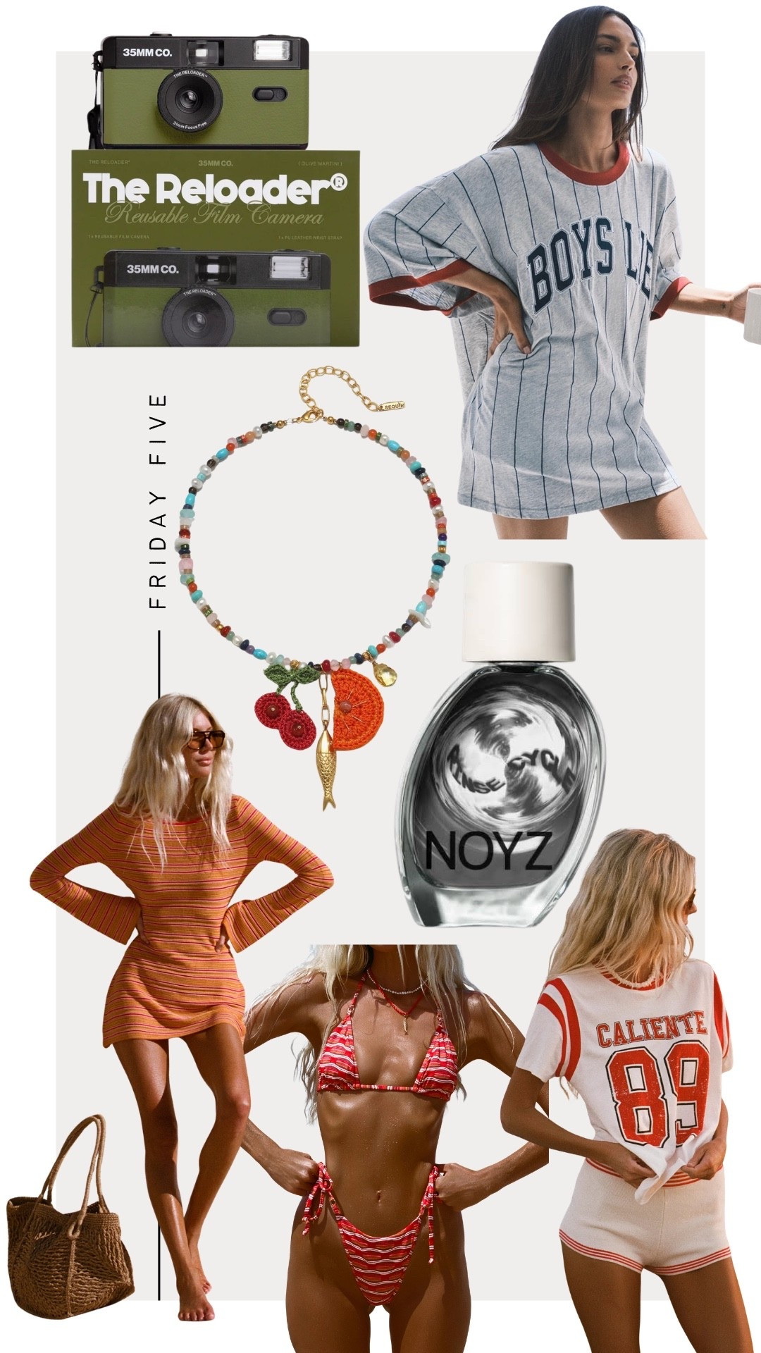 Friday Five: 6-12-26
1. Boys Lie Tee ( 🔗 in my ShopMy)
2. 35 MM Co Reloadable Camera (🔗 in my ShopMy) 
3. Sequin Jewelry Necklace - Code: KristinRose
4. Noyz Rinse Cycle 
5. L*Space X The Salty Blonde

#LTKootd #LTKBeauty