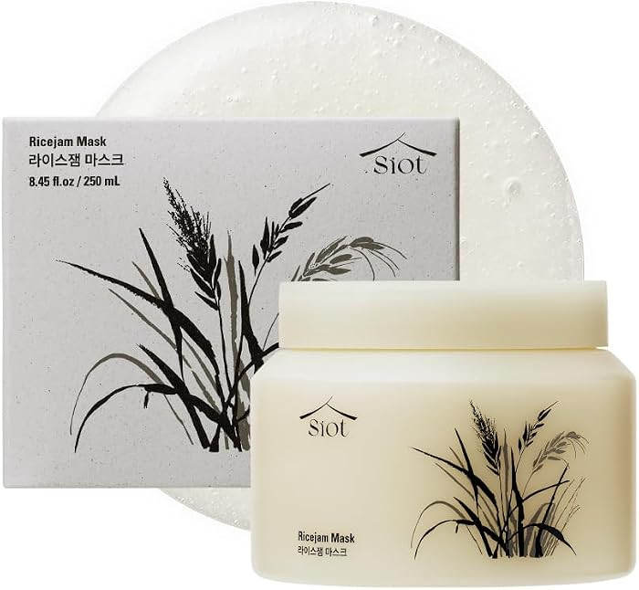 SIOT Rice Jam Mask 8.45 Ounce – Korean Icheon Rice Face & Body Mask for Deep Cleansing, Hydrati... | Amazon (US)
