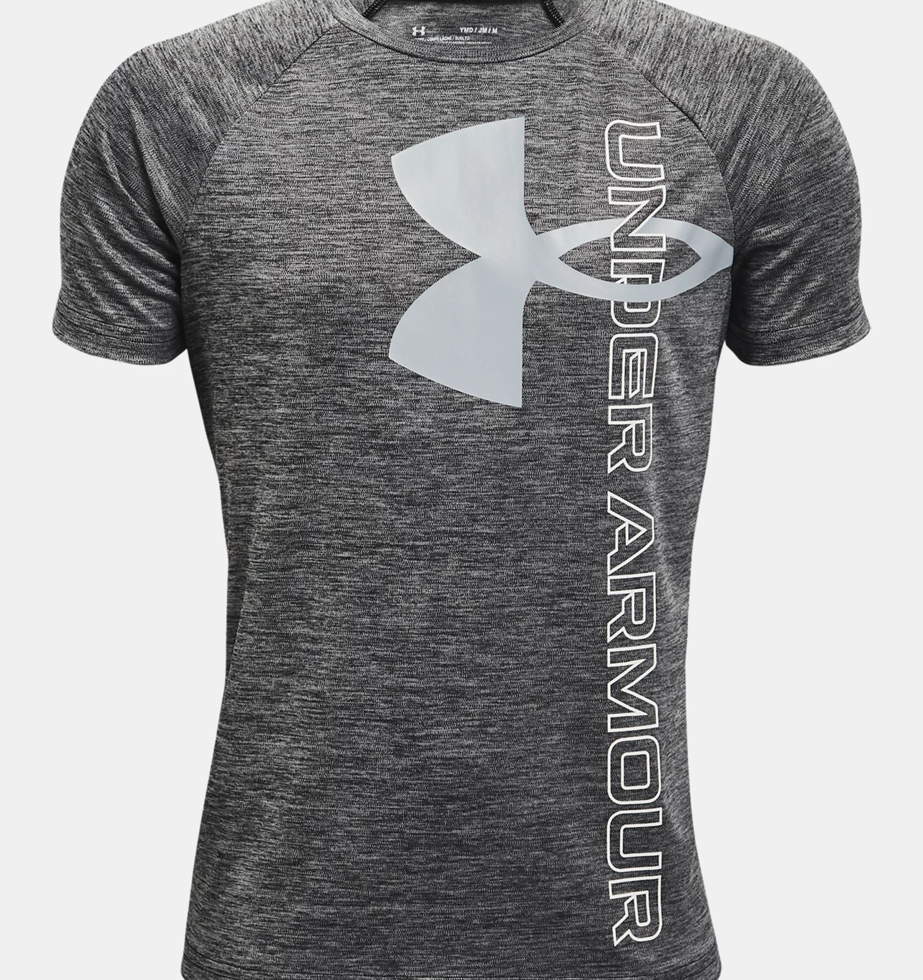Boys' UA Tech™ Split Logo Hybrid Short Sleeve | Under Armour (US)