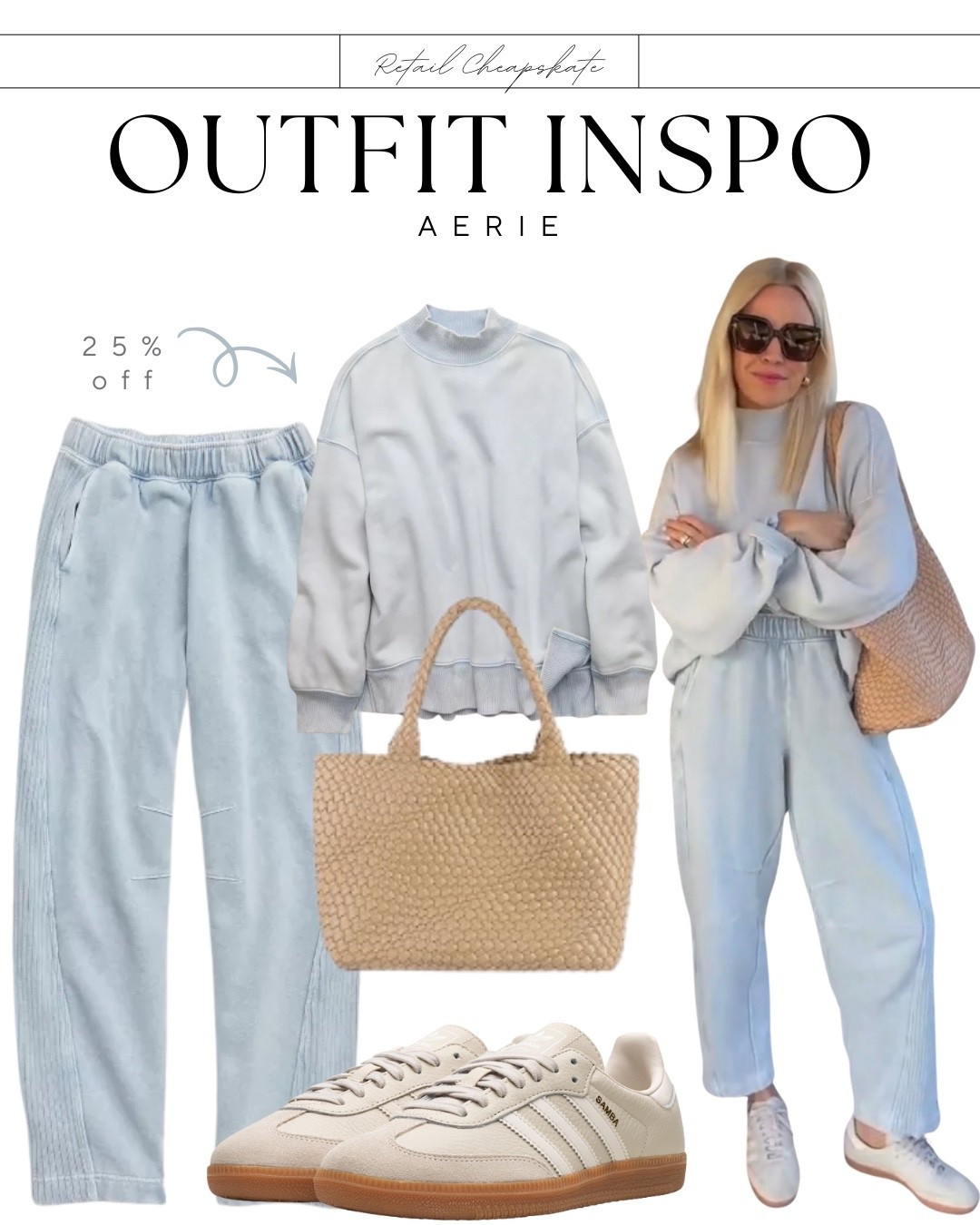 Aerie outfit inspiration! My mock neck is 25% off!

#LTKootd #LTKSeasonal #LTKSaleAlert