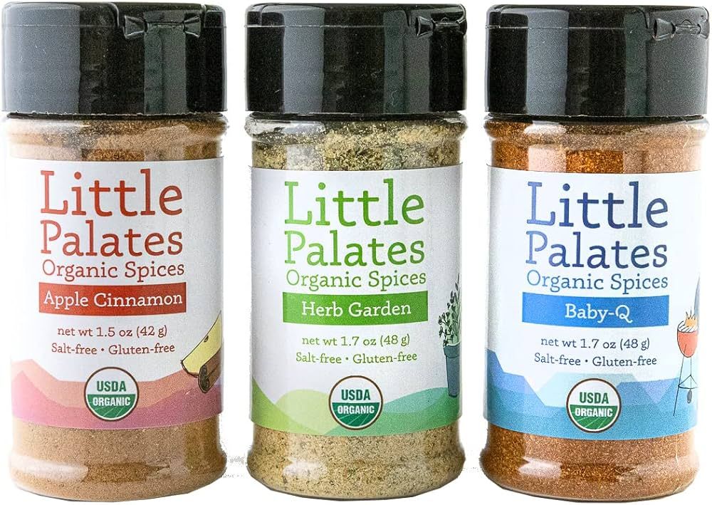 Little Palates - Organic Spices for Little Cooks (3 bottle set) | Amazon (US)