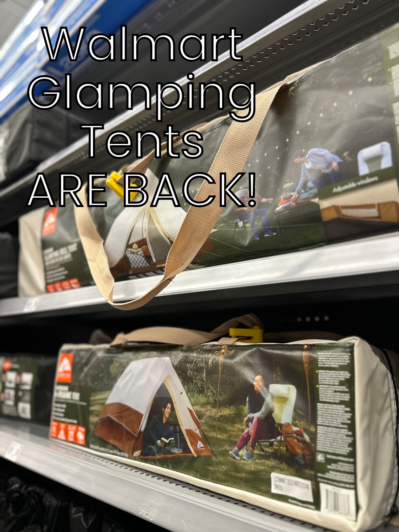 The Walmart Glamping tents are back 

#LTKSaleAlert #LTKTravel #LTKHome