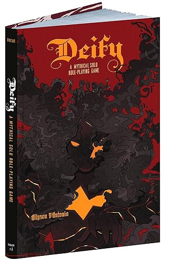 Deify: A Mythical Solo Role-Playing Game      Hardcover – February 18, 2025 | Amazon (US)