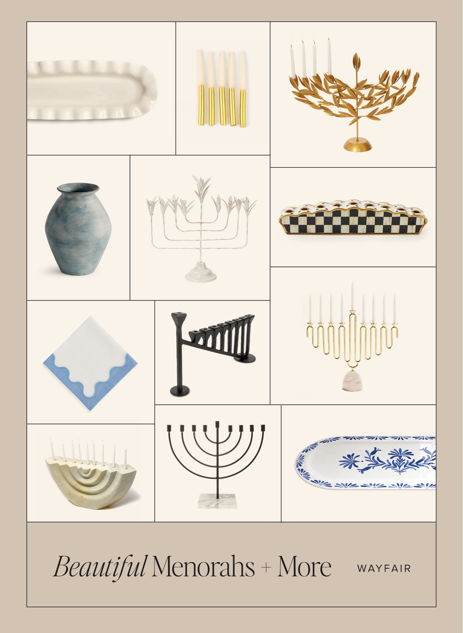 beautiful menorahs + more from @wayfair 

#wayfair #wayfairpartner


#LTKHome #LTKHoliday #LTKSeasonal