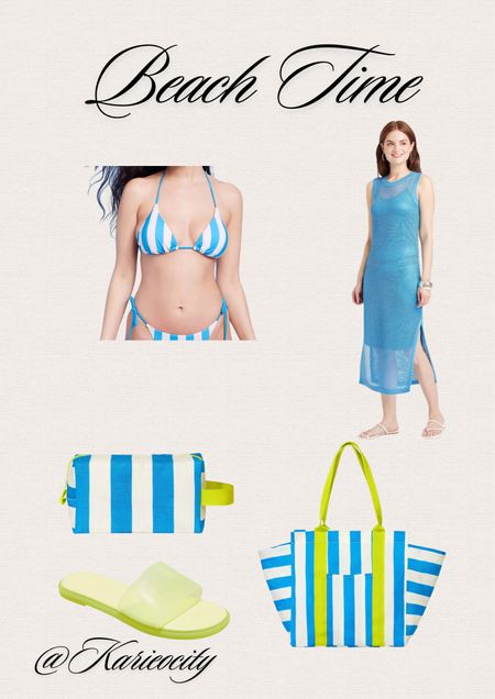 Beach Time 

Swimsuits//Swimsuit Cover Ups// Swim Bag//Target // Target Finds /:Target Bag // Mesh Tote// Mesh Zipper Pouch// Summer Finds// Slides//Beach Resort // Bright Colors 

#LTKSwim #LTKFindsUnder50 #LTKFindsUnder100