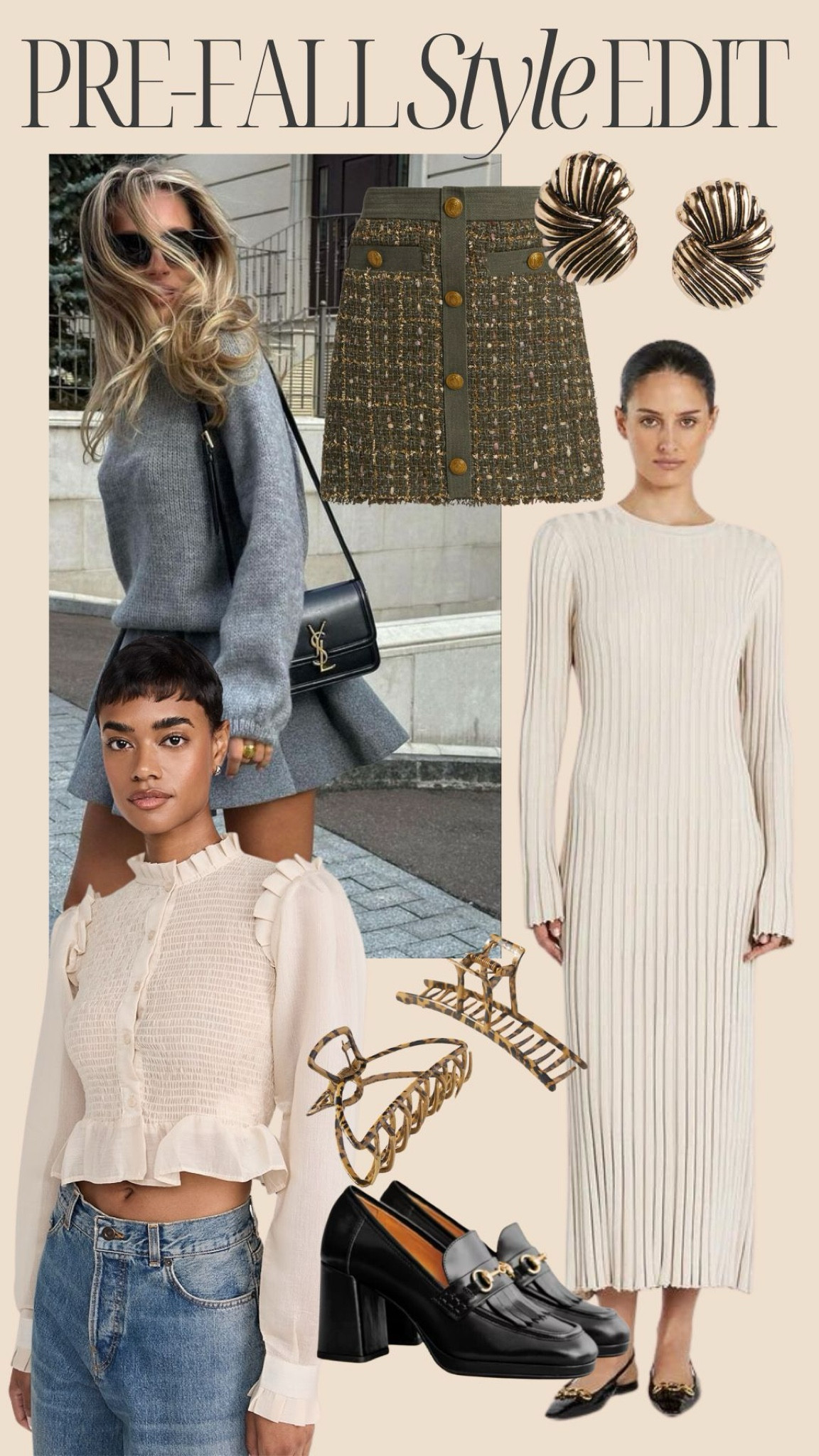 Tweed skirt, office outfits, workwear chic style, work outfit, travel outfit, fall trends, modest fashion 

#LTKWorkwear #LTKTravel #LTKStyleTip