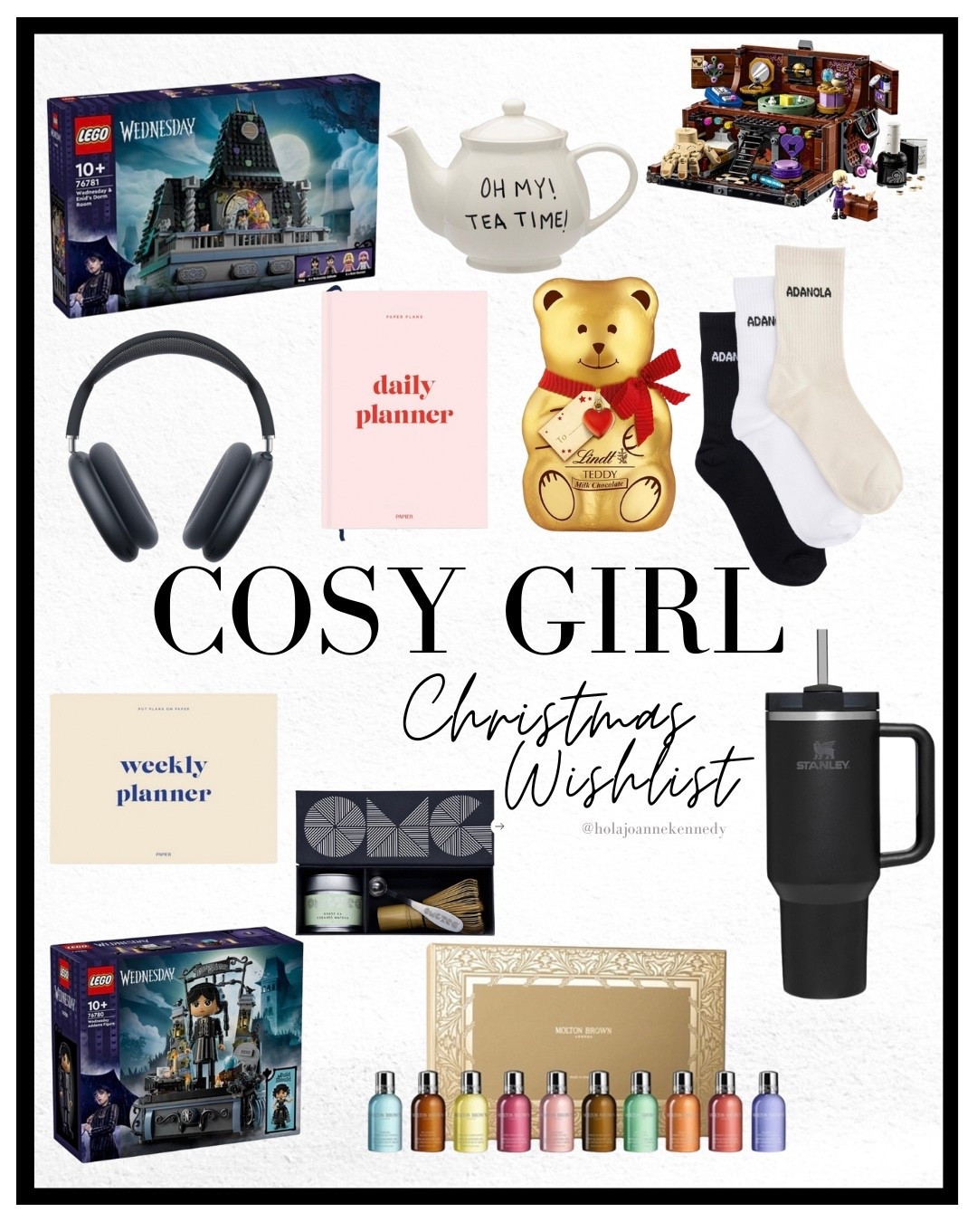 Cosy Girl Aesthetic, Cozy Gifts, Hygge, Comfort Zone, Self Care Gifts, Christmas Wishlist, Mindful Gifting, Planner Life, Daily Planner, Weekly Planner, At-Home Essentials, Lounge Wear, Stanley Cup, Hot Chocolate, Tea Time, LEGO Wednesday, Apple Airpods Max, Lindt Teddy, Molton Brown, Tea Set, Building Set, Relaxing Gifts, Chill Vibes, #LTKxSelfridges #SelfridgesGifting #LTKChallenge #Selfridges #CosyGirlAesthetic #HyggeLife #ComfortGifts #SelfCare #PlannerAddict #LEGO #AirpodsMax #MoltonBrown #LTKGiftGuide #LTKFinds #LTK #liketkit 

#LTKxSelfridges #LTKfestive #LTKgiftguide