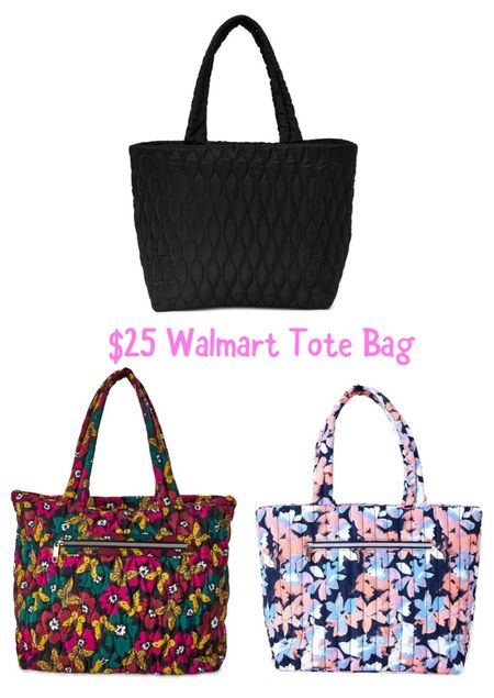 Walmart tote bag $25. Overnight bag  

#LTKunder50 #LTKtravel #LTKhome