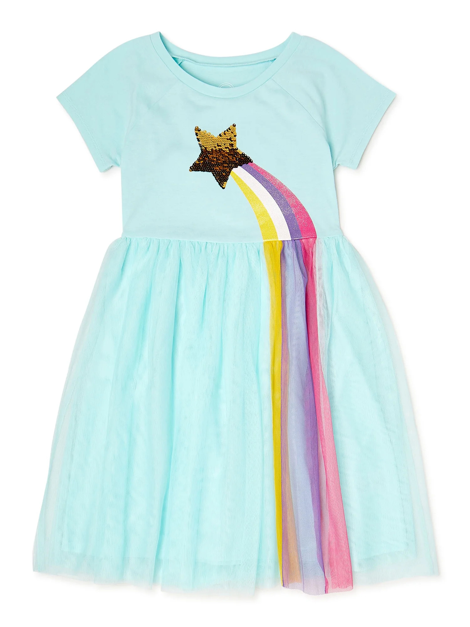 Wonder Nation Girls Tutu Dress, Sizes 4-18 & Plus | Walmart (US)