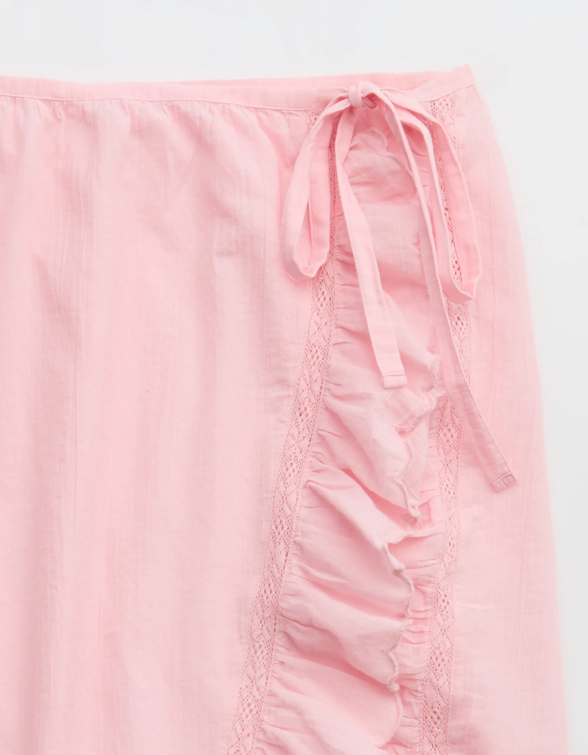 Aerie Embroidered Scalloped Sarong | Aerie
