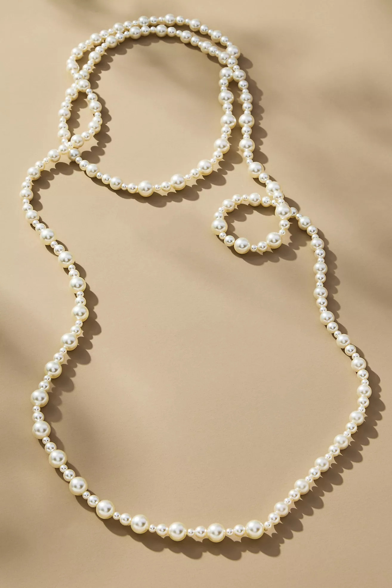 Pearl Wrap Necklace | Anthropologie (US)