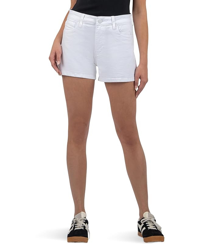 Jane High-Rise Shorts With Five Pockets With Regular Hem | Zappos