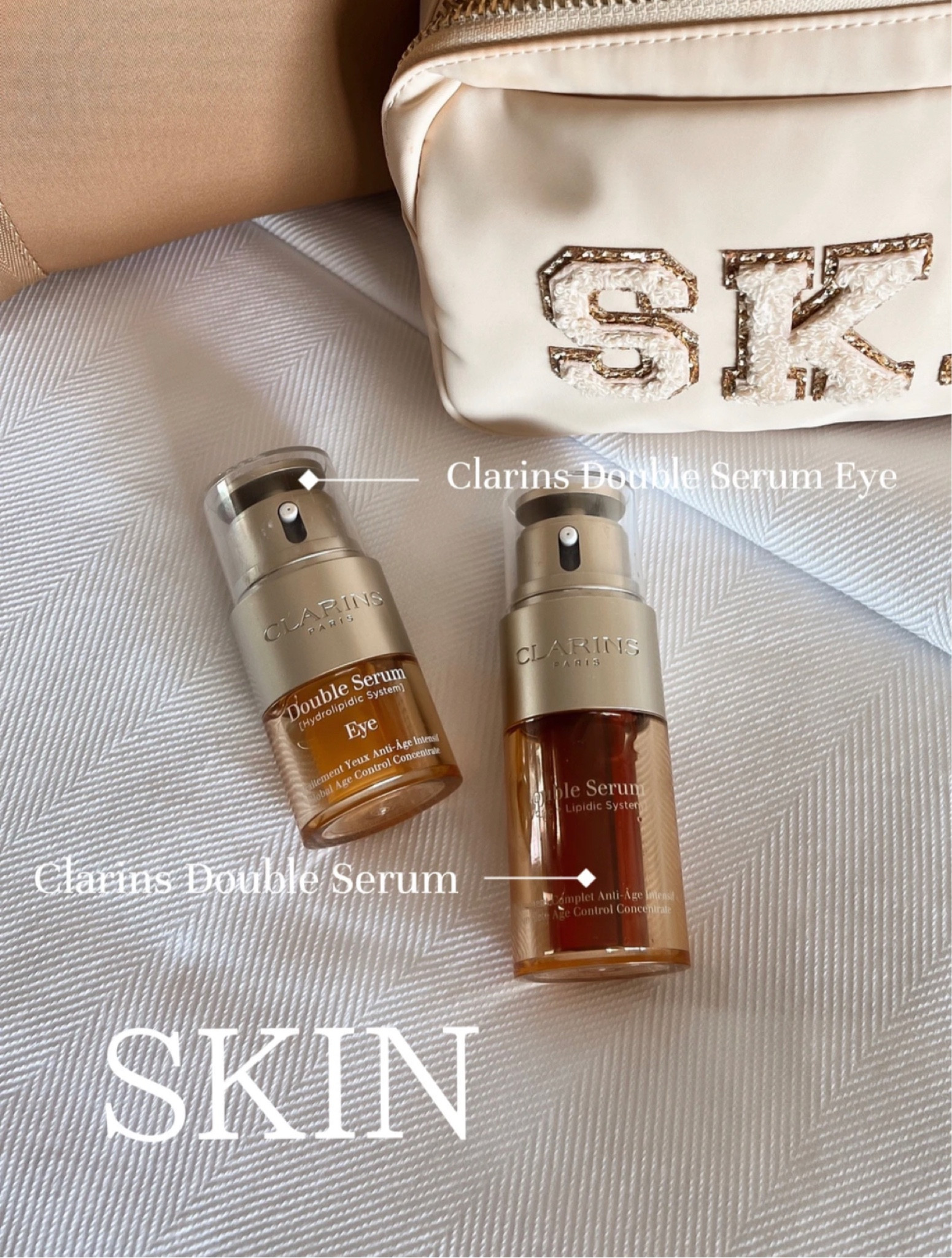 Double Serum Firming & Smoothing Anti-Aging Concentrate - Clarins