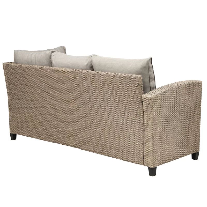 Alisa Wicker/Rattan 8 - Person Seating Group with Cushions | Wayfair North America