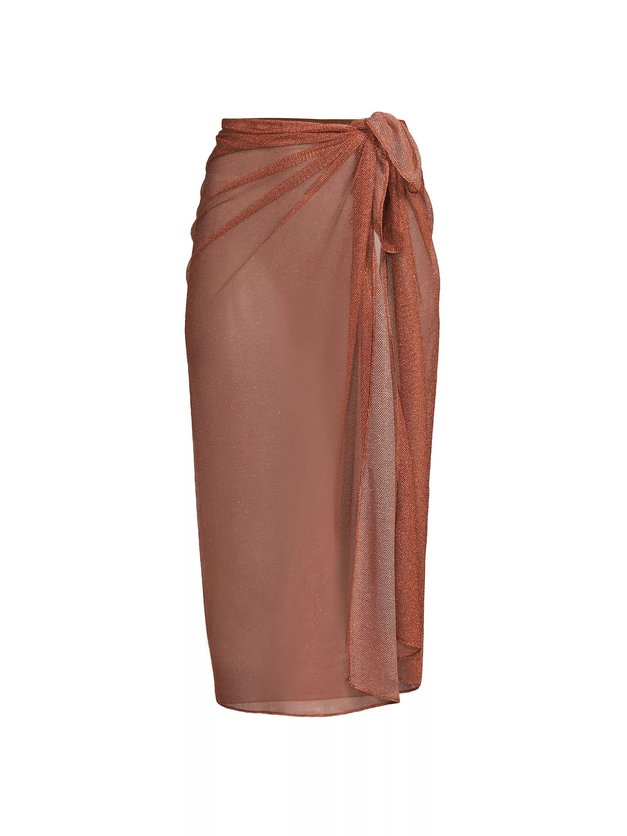 Metallic Mesh Sarong | Saks Fifth Avenue