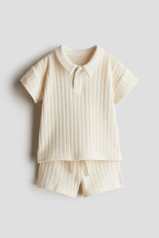 2-piece polo shirt and shorts set | H&M (UK, MY, IN, SG, PH, TW, HK)