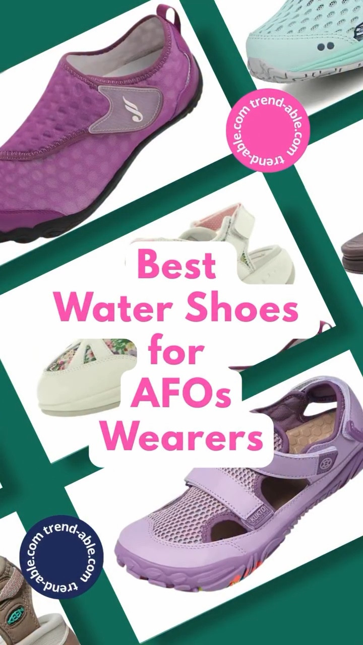 If you wear AFO braces and love the pool or beach, this one’s for you. 🎉💦😎⁣
⁣
I just put together a post on Trend-Able.com with some of my favorite pool and beach hacks for AFO wearers (and for anyone dealing with hand weakness too). 🏖️Little things can make a big difference when you’re trying to enjoy the water.⁣
⁣
One tip I always recommend: bring an extra pair of leg braces. 💁‍♀️Even an inexpensive pair you can grab on Amazon can be really helpful. Some people in our community choose to wear them when they’re walking on the beach or even in the water, so they don’t worry about damaging their everyday braces. I linked a few affordable options that other AFO wearers have recommended in the post. Also, thank you to our perfectly imperfect tribe member (You know who you are ❤️) who kindly sent a photo of herself wearing a pair of the AFOs and also a pair of water shoes we recommended — I love seeing real people trying these things and sharing what works.⁣
⁣
The water shoes in the post are wide enough to work with many styles of leg braces. 💪🏼 Some even have removable footbeds for the bulkier style of AFOS. ⁣
⁣
You can find the full post on the homepage of Trend-Able.com, and I’ll also put the link in my bio. And as always, if you’re having trouble finding the links or need help figuring out what might work for you, just reach out. I’m always happy to help. 💗 Happy Friday & Happy Pool & Beach Dreams 🕶️☀️

#footdropfashion  #embraceit  #Widewidthshoes #cmtstrong  #shoesforafos