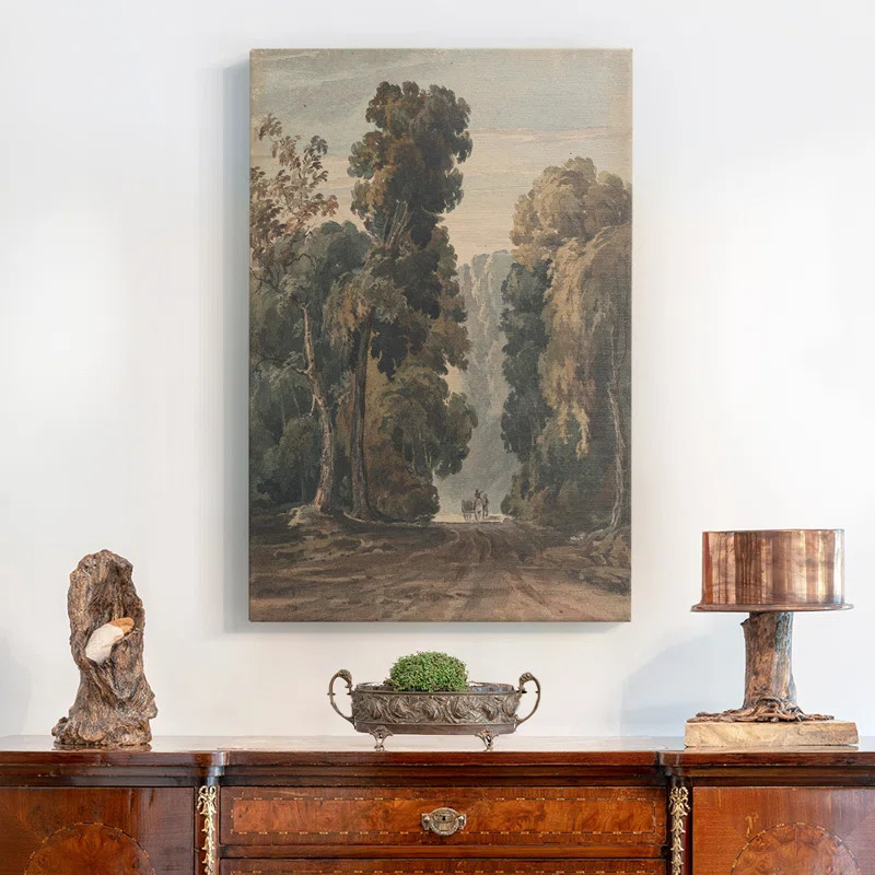 Millwood Pines Vintage Landscape - Wrapped Canvas Print | Wayfair | Wayfair North America
